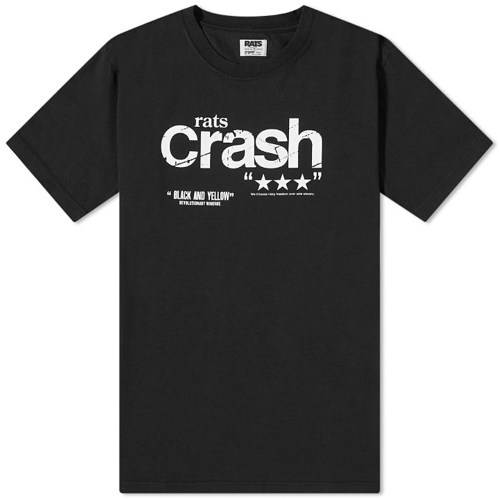 Photo: Rats Men's Crash T-Shirt in Black