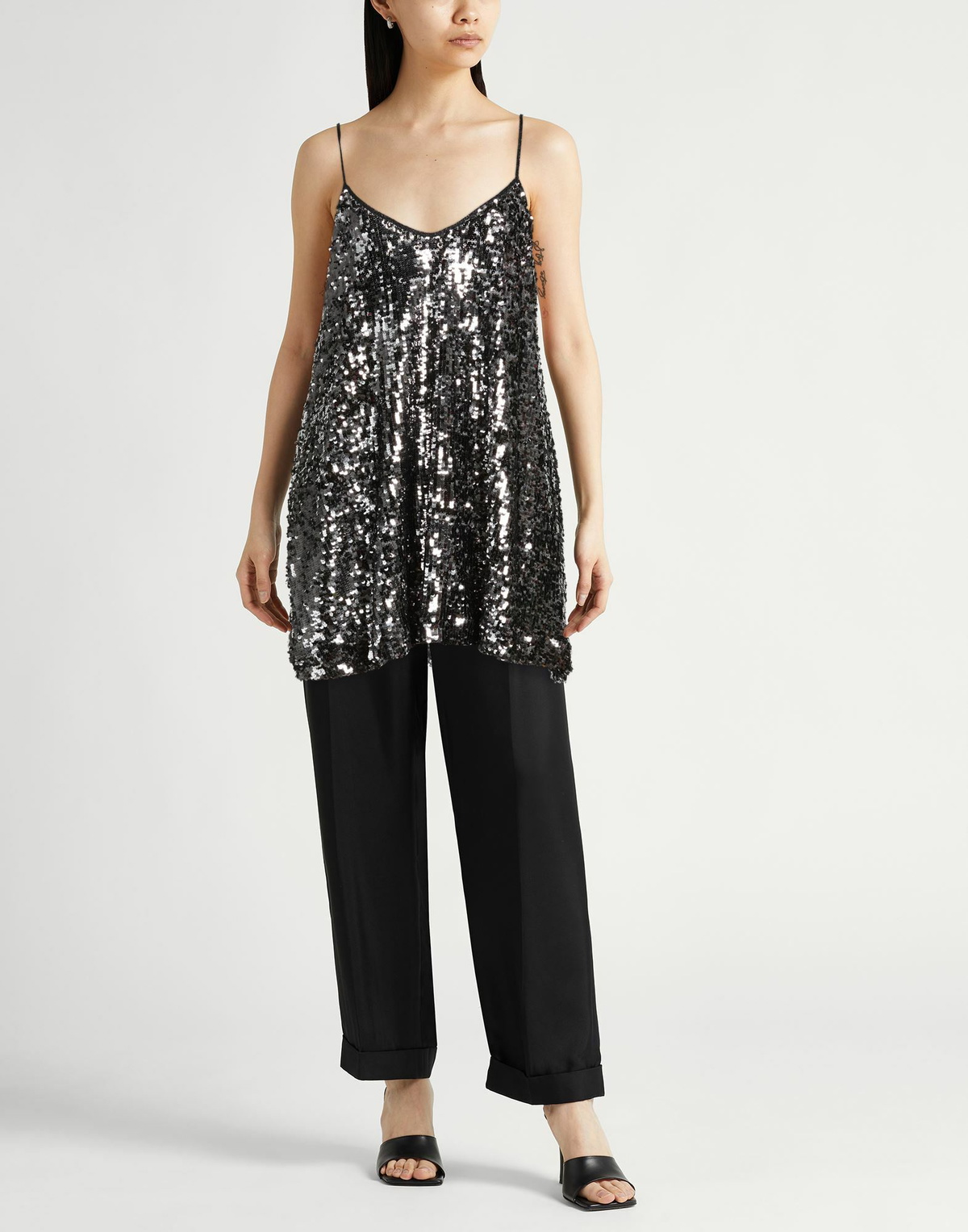 Jucca Womens Top Charcoal