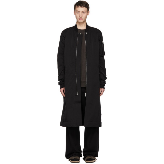 Photo: Rick Owens Drkshdw Black Flight Trench Coat