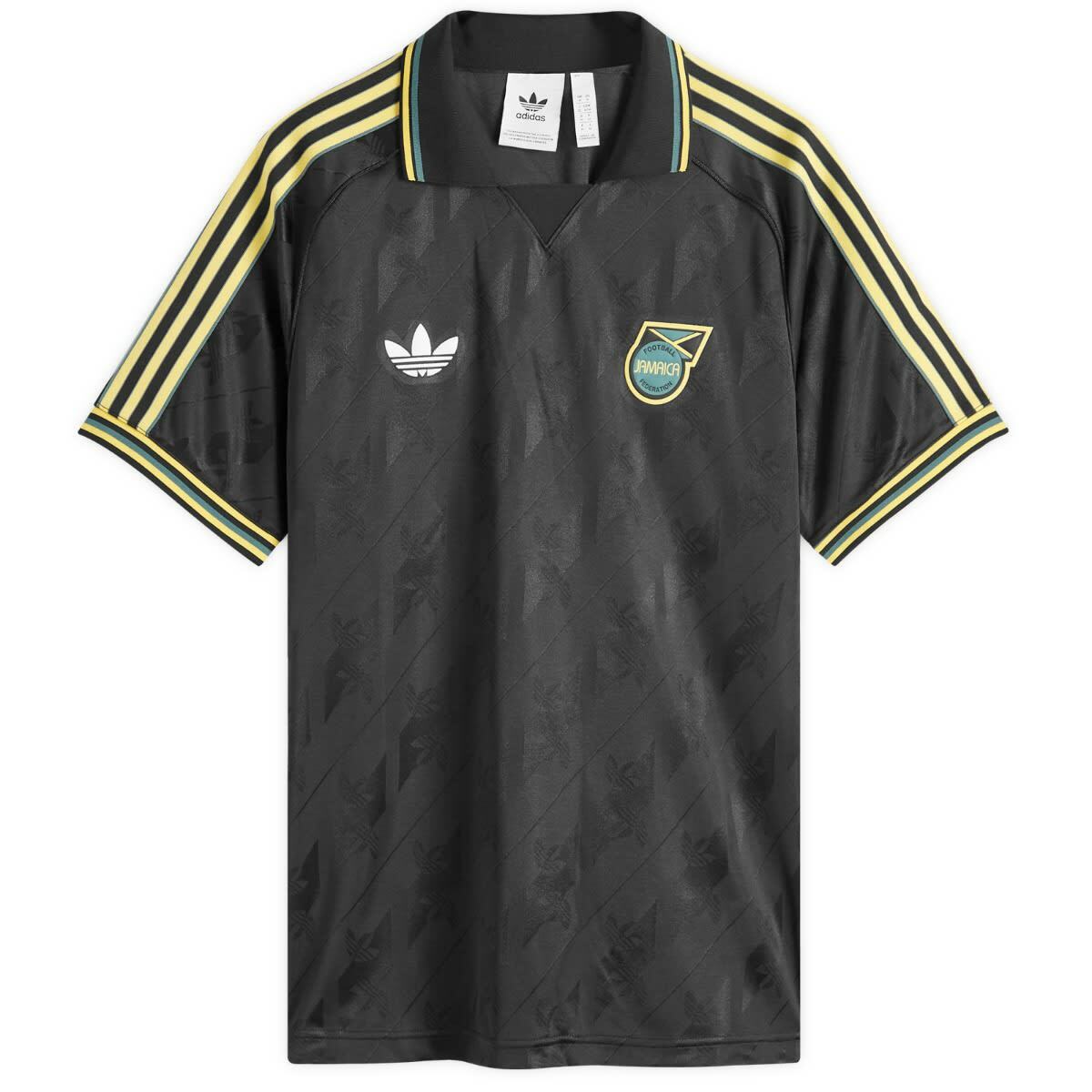 Adidas Men's JFF Short Sleeve Jersey in Black