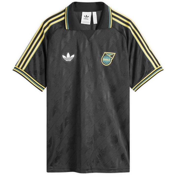 Photo: Adidas Men's JFF Short Sleeve Jersey in Black