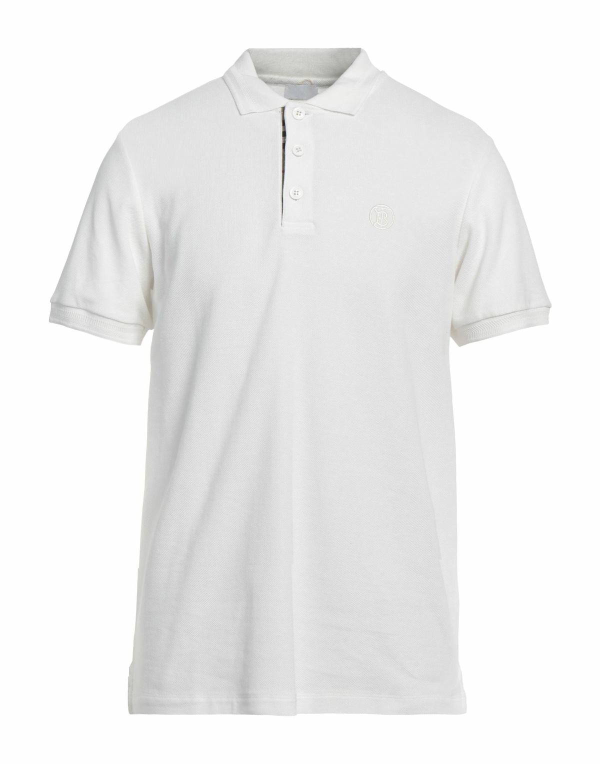 Burberry Mens Polo shirt in White