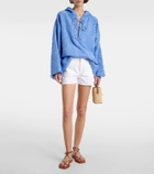 Dorothee Schumacher Cosy Towelling cotton terry hoodie
