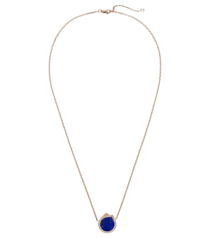Photo: Repossi Antifer 18kt gold necklace with lapis lazuli and diamonds