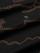 Zegna - norda Logo-Print Cotton-Jersey T-Shirt - Black