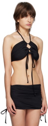 Emily Watson SSENSE Exclusive Black Mini Tank Top