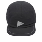and wander Men's Vent Cap in Black 