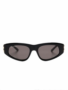 Balenciaga Eyewear Black Dynasty D-Frame Sunglasses