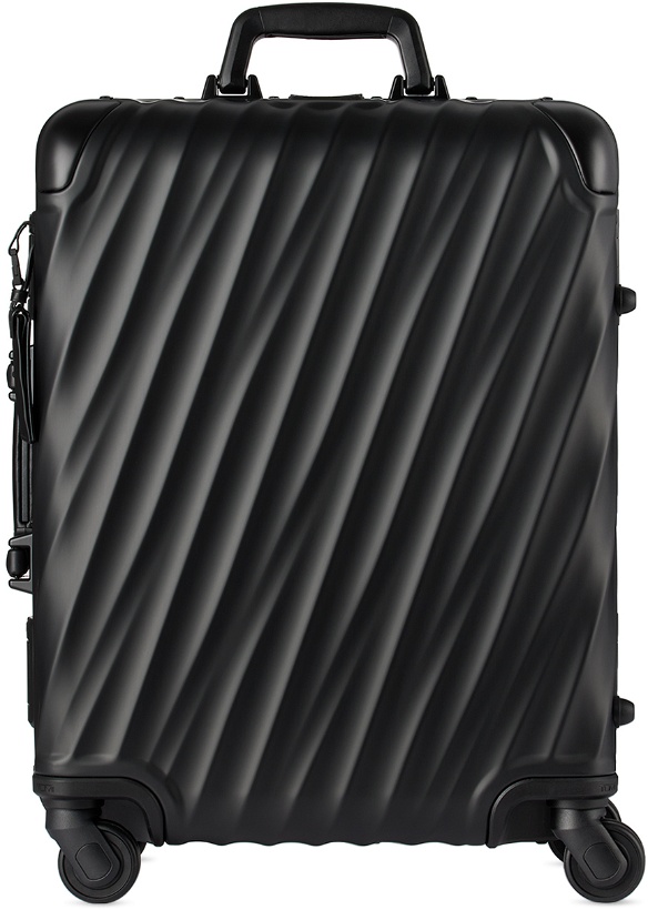 Photo: Tumi Black 19 Degree Aluminium Continental Carry-On Case