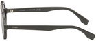 Fendi Gray FF Around Sunglasses