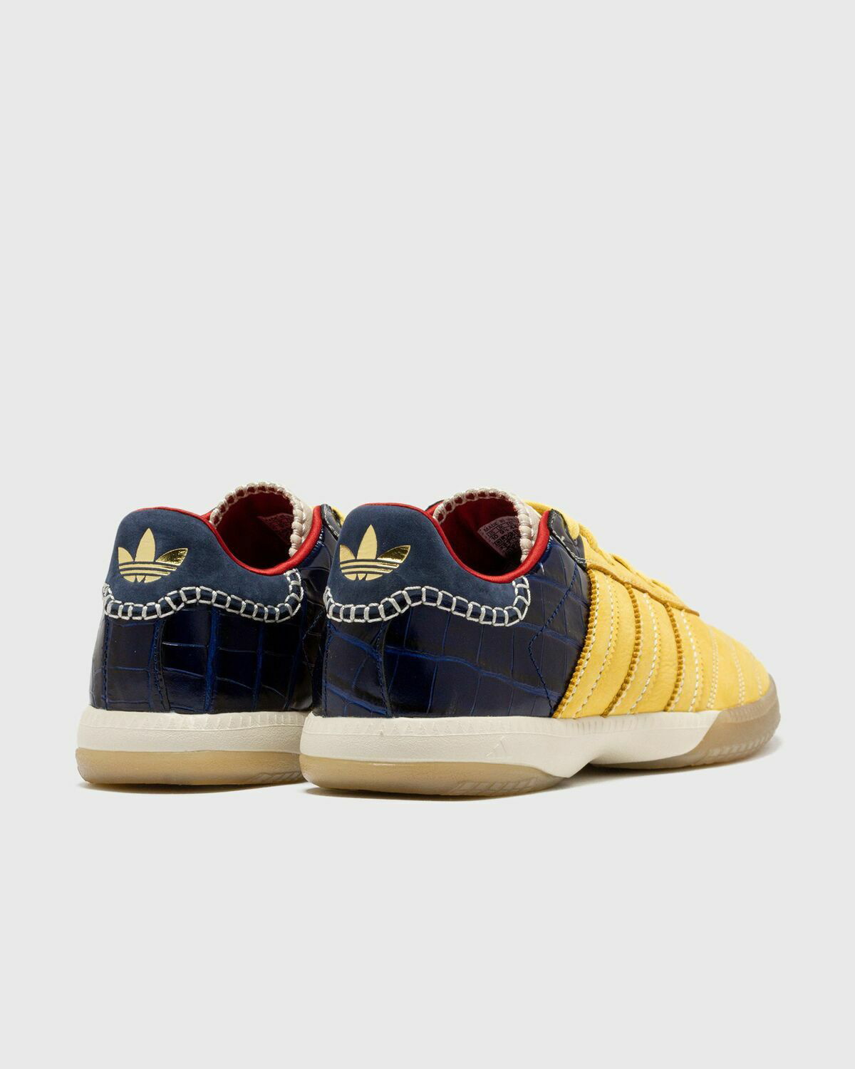 Adidas X Wales Bonner Mn Samba Suede Blue Yellow Lowtop adidas