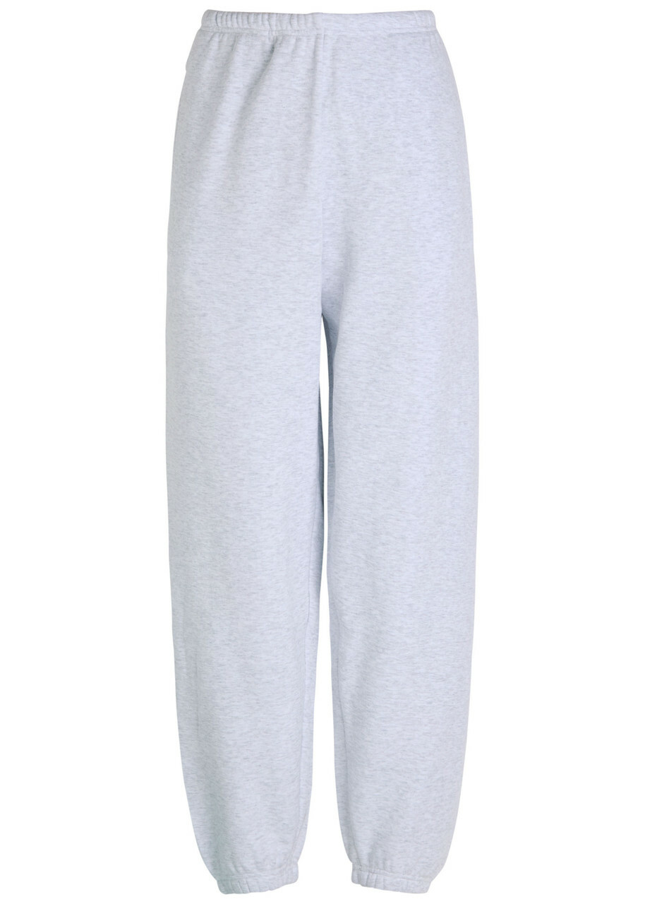 Skims Cotton-blend Sweatpants Light Grey