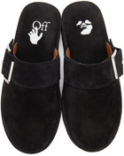 Off-White Black Comfort Slippers
