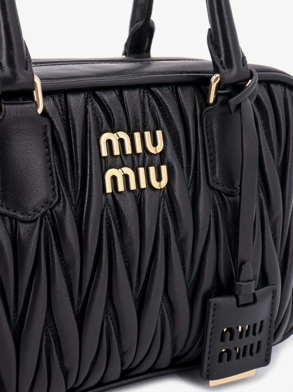 Miu Miu Handbag Black Womens Miu Miu