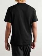 Nike Training - Primary Logo-Embroidered Cotton-Blend Dri-FIT T-Shirt - Black
