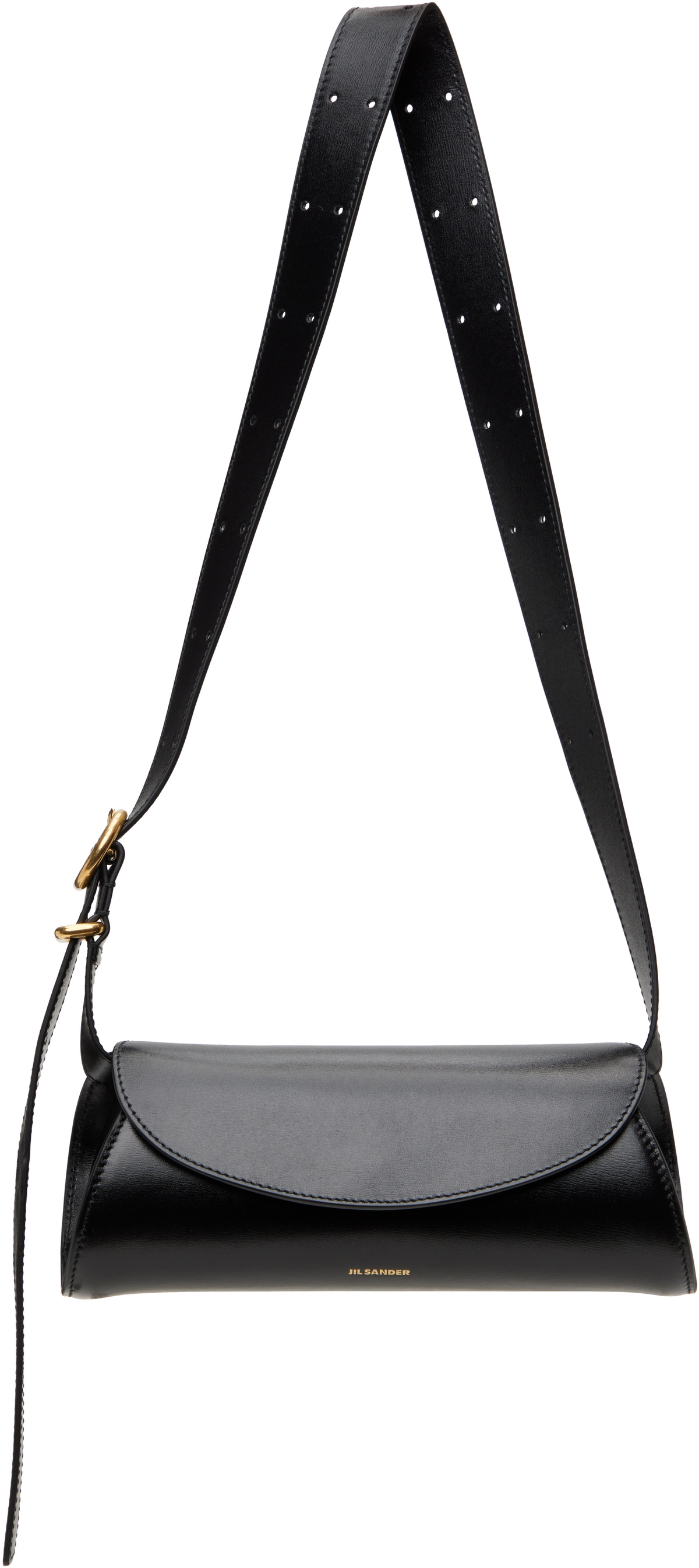 Jil Sander Black Cannolo Mini Bag Jil Sander Jil Sander Black Cannolo Mini Bag Jil Sander