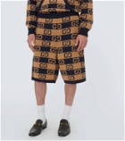 Gucci GG jacquard cotton shorts