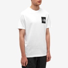 The North Face Men's Fine T-Shirt in White/Black