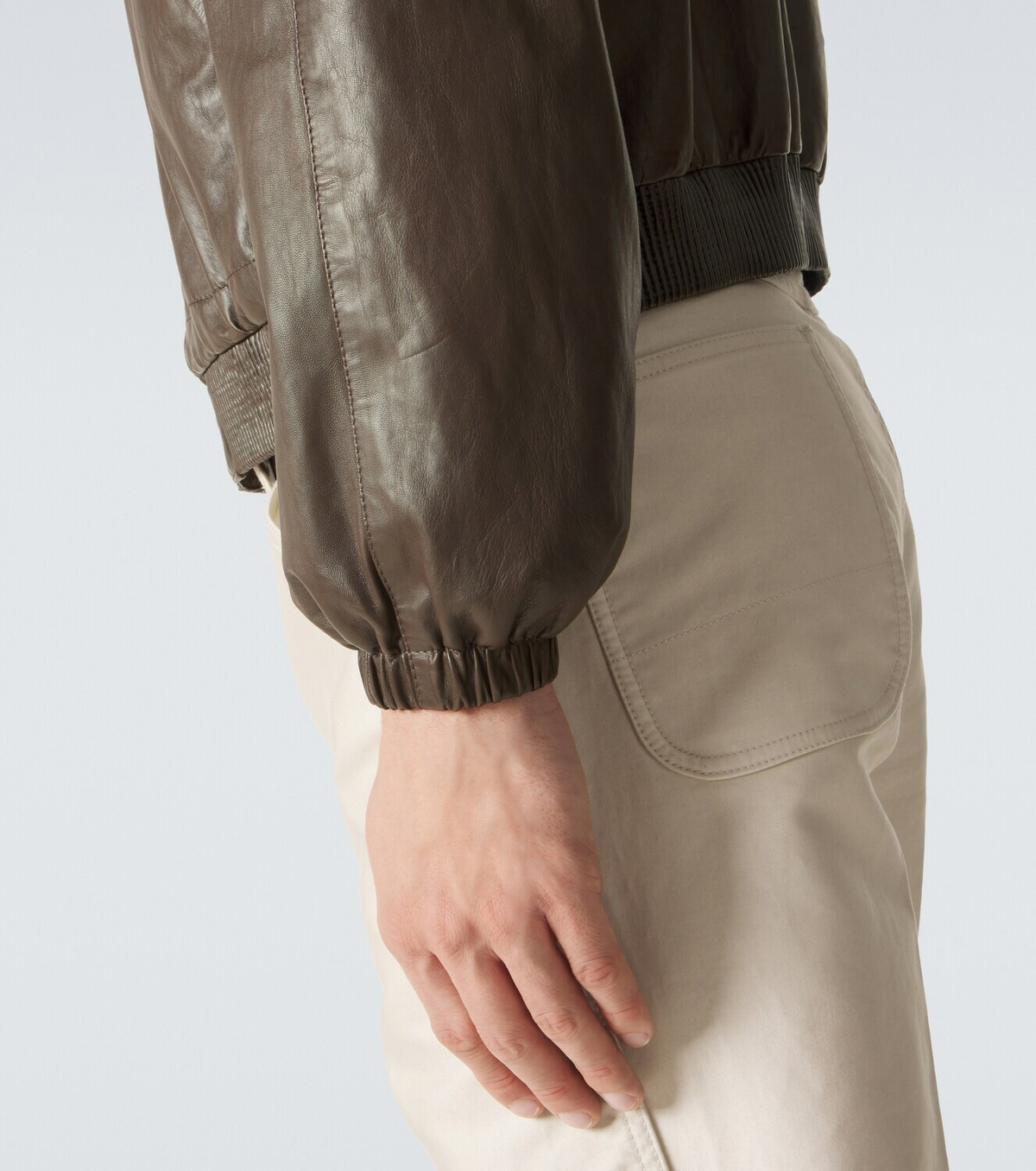 Tom Ford Leather blouson jacket
