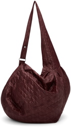 Kiko Kostadinov Burgundy Haidu Carryall Tote