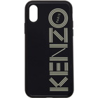 Kenzo Black Glow-In-The-Dark Logo iPhone X/XS Case