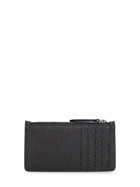 MAISON MARGIELA - Grained Leather Zip Card Holder