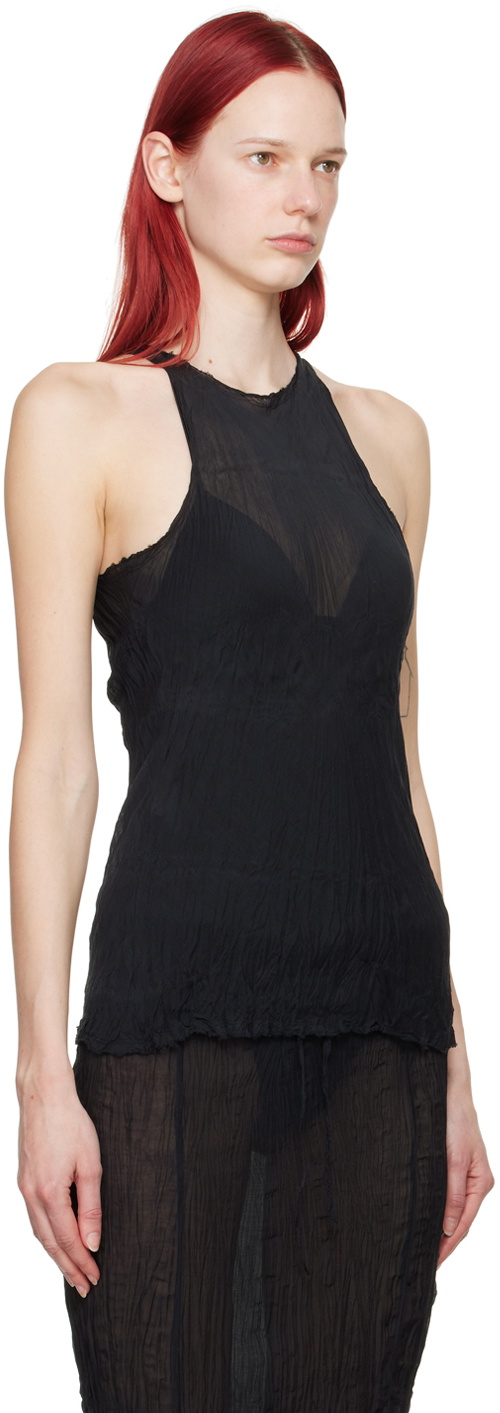 Gabriela Coll Garments Black No.73 Tank Top
