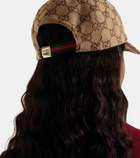 Gucci GG Supreme Canvas cotton-blend baseball cap