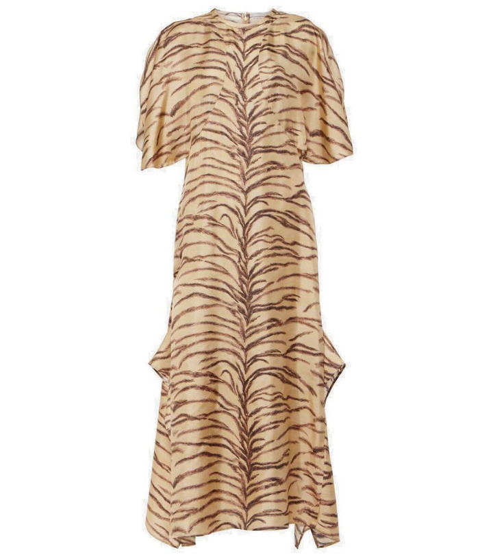 Photo: Stella McCartney Printed silk midi dress