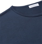 Sunspel - Lounge Cotton and Modal-Blend Jersey T-Shirt - Blue