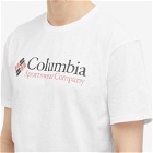 Columbia Men's Retro Logo T-Shirt in White