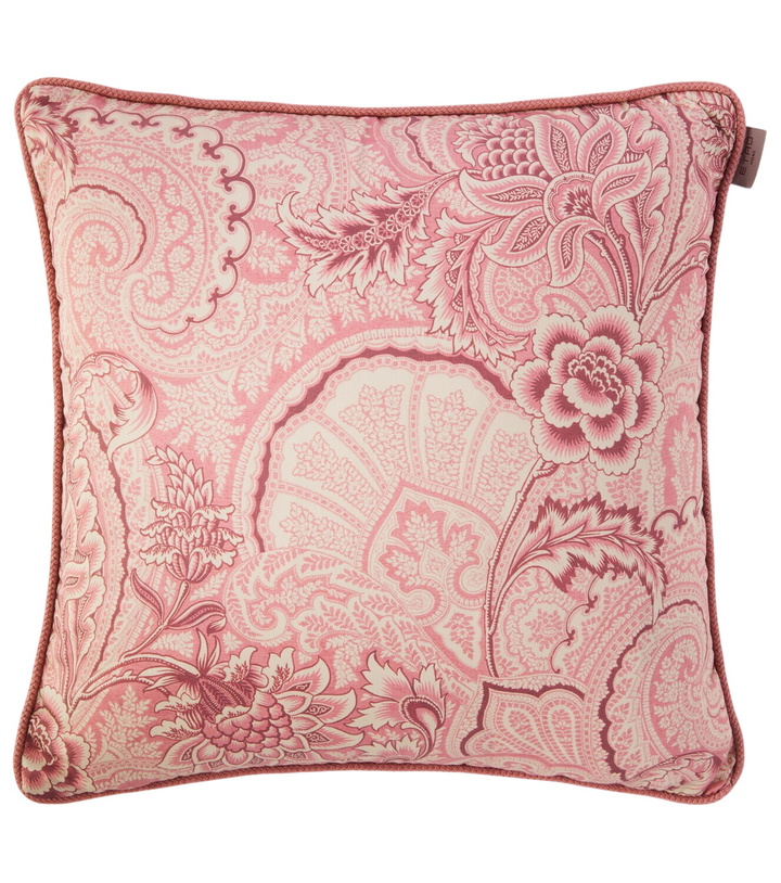 Photo: Etro Pegaso floral cotton cushion