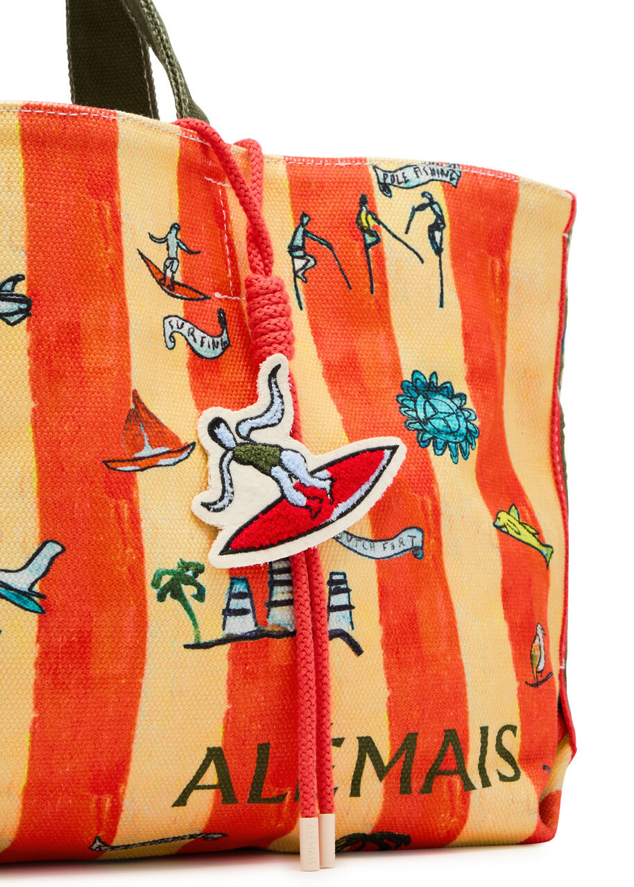 Alemais Miki Printed Canvas Tote - Multicoloured - One Size
