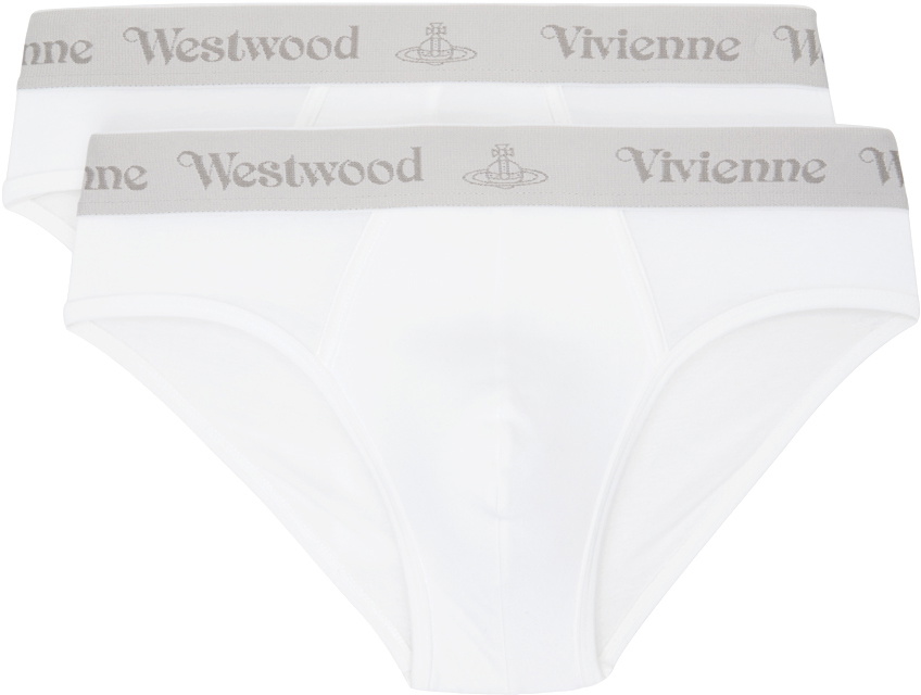 Vivienne Westwood Two-Pack White Briefs