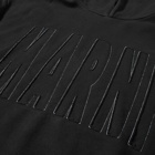 Marni Men's Cut & Sew Logo Hoody in Black