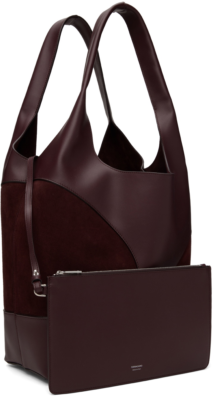 バッグ・カバンその他 Ferragamo Medium Handbag in Burgundy colour Folded handbag (M) - Women | Ferragamo