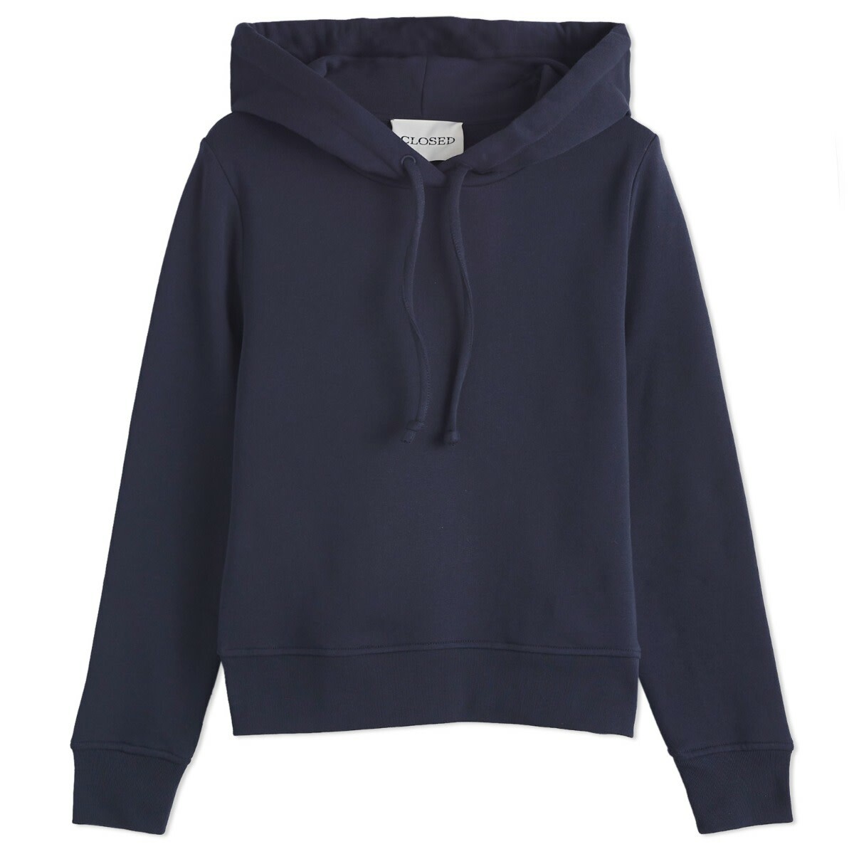 Closed Women's cropped hoodie in Dark Night