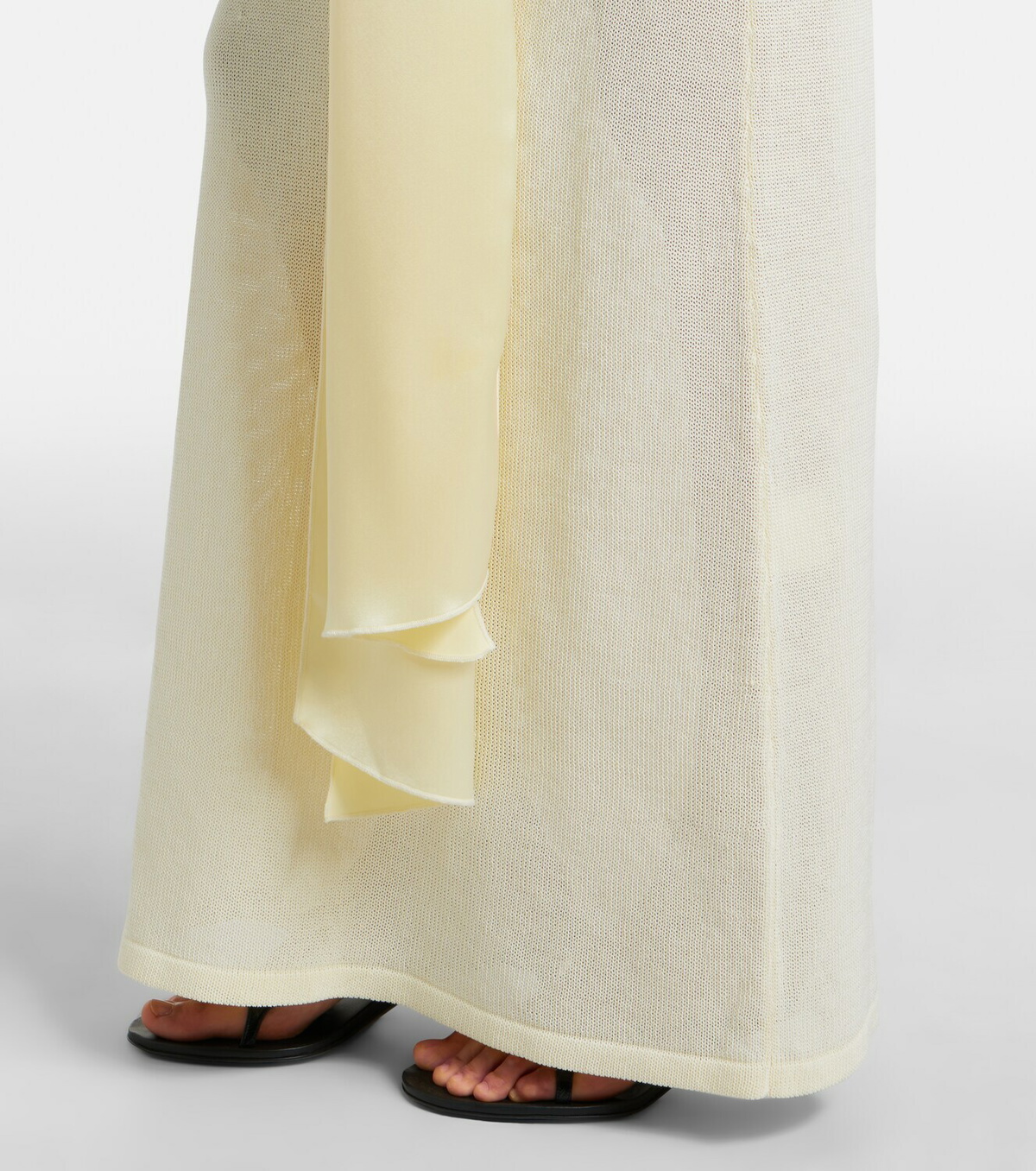 Aya Muse Nayra cotton and silk blend maxi dress