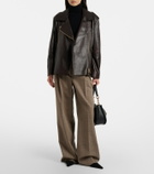 Dorothee Schumacher Sleek Statement leather biker jacket