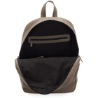 Common Projects Grey Simple Backpack