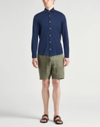 Eleventy Mens Shirt in Navy