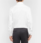 Hugo Boss - White Jaiden Slim-Fit Double-Cuff Cotton-Twill Shirt - Men - White