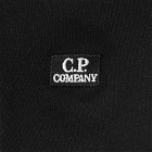 C.P. Company Undersixteen Men's Patch Logo Polo Shirt in Black