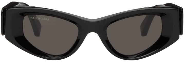 Photo: Balenciaga Black Odeon Cat Sunglasses