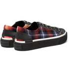 Lanvin - Checked Felt Sneakers - Men - Multi