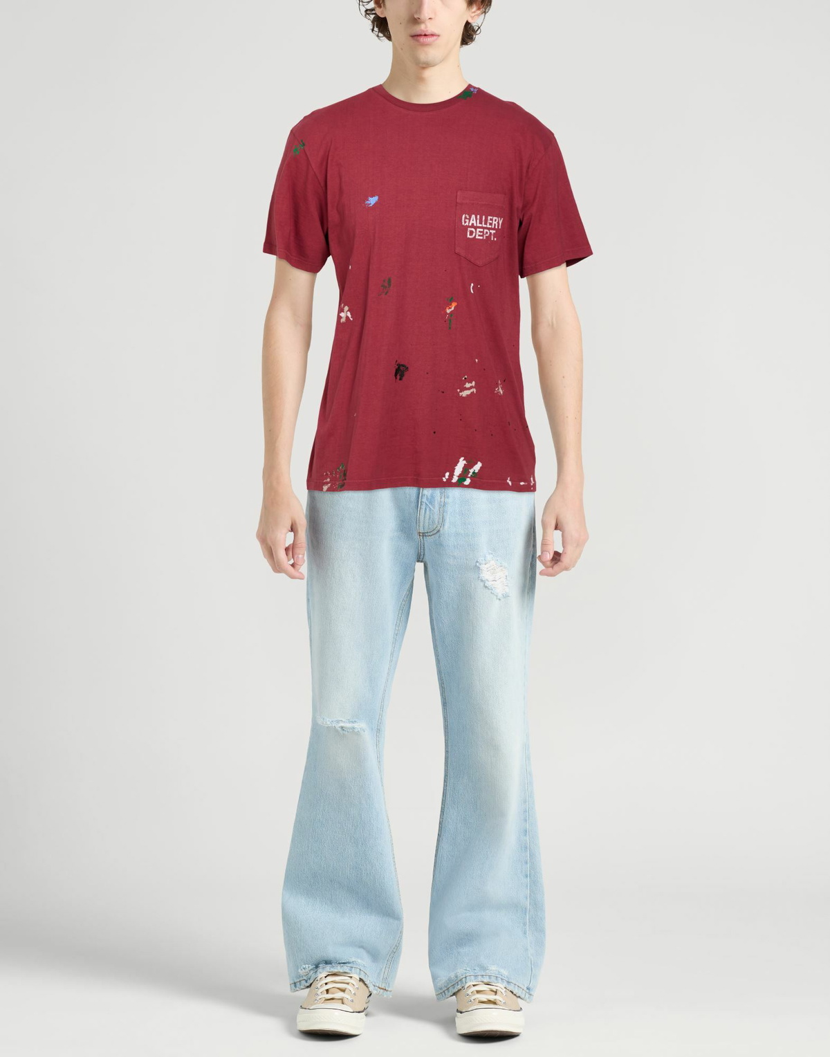 Gallery Dept. Mens T-shirt in Brick