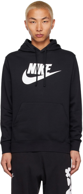 Photo: Nike Black Sportswear Club Hoodie