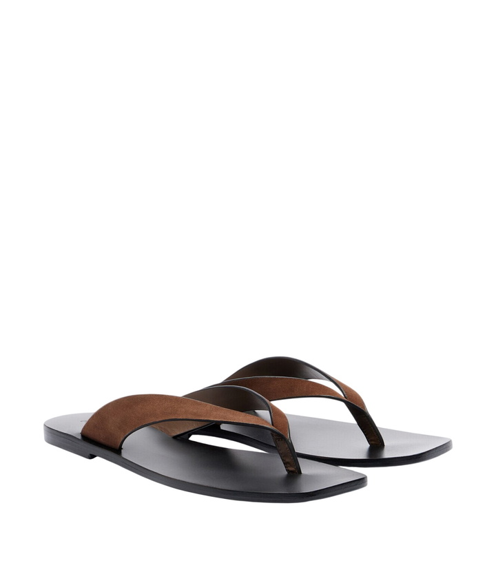 Photo: A.Emery Kinto suede thong sandals