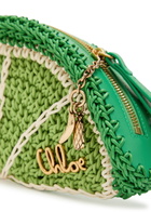 Chloe Tropicus Lime Braided Waxed Cord Clutch - Green - One Size