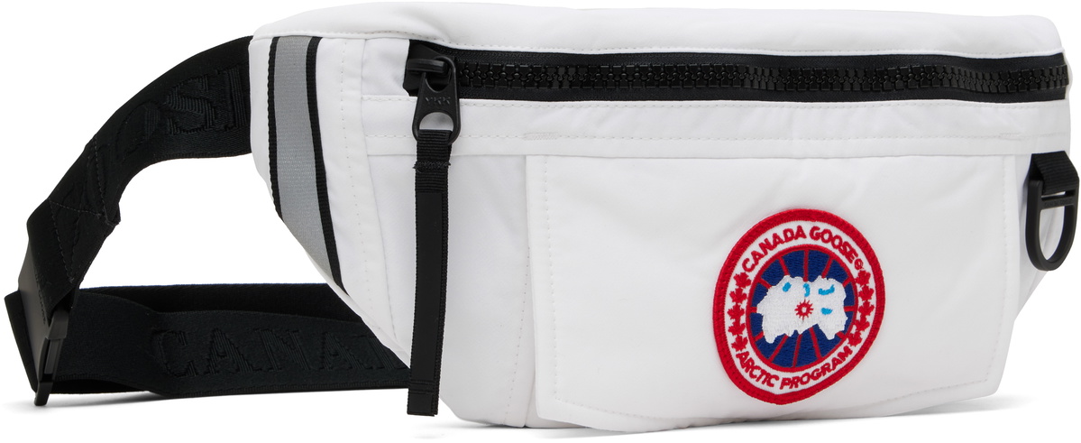 Canada Goose White Waist Pack Belt Bag
